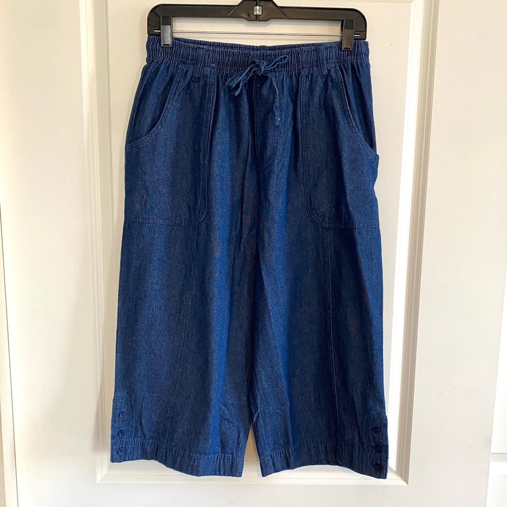 Karen Scott Pull On Cropped Pants